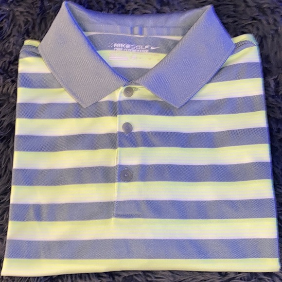 Nike Other - Nike Dri-FIT Player Men's Striped Golf Polo